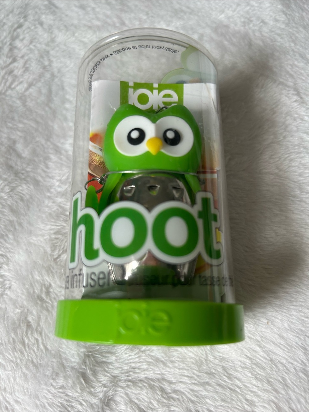 Joie Hoot Owl Tea Cup Infuser for brewing loose-leaf tea.